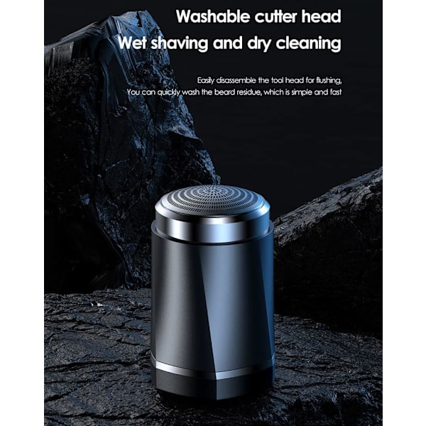 USB Mini Barbermaskine, Bærbar Mini Elektrisk Barbermaskine, USB Genopladelig DXGHC