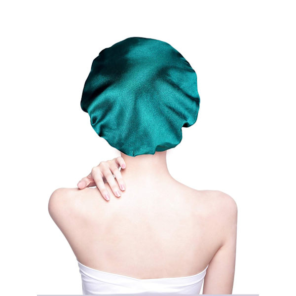 6 Stykker Sovehette Satin Bonnet Sovehette Myk Elastisk Natt
