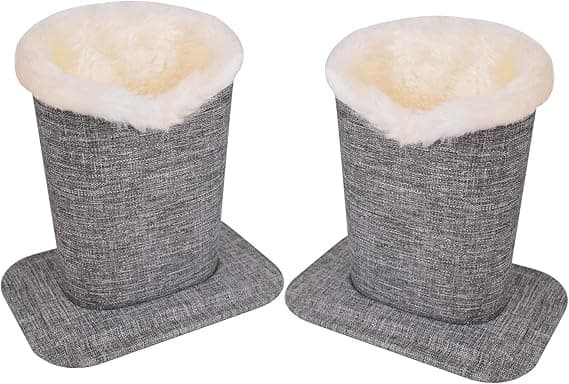 2-pack Plåsterfodrad Glasögonhållare Stativ Skyddande Glasögon