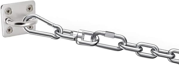 4 stk. Øjeplade 6mm Marine Øje 304 Rustfrit Stål Holdbar