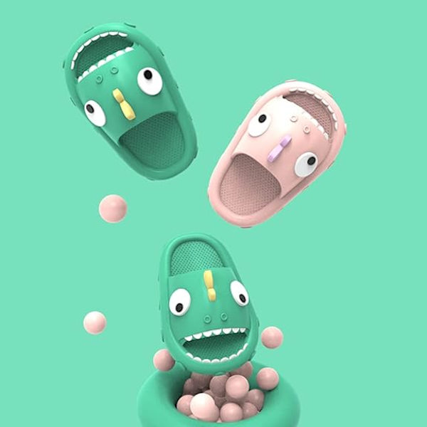 Sööt Cartoon Hai Sandaalit, Taapero Pienet Lapset Liukuvat Sandaalit, Ki