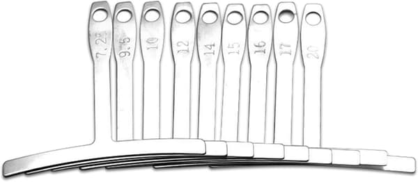 Gitar Radius Måler, Understreng Radius Måler, Understreng Radius