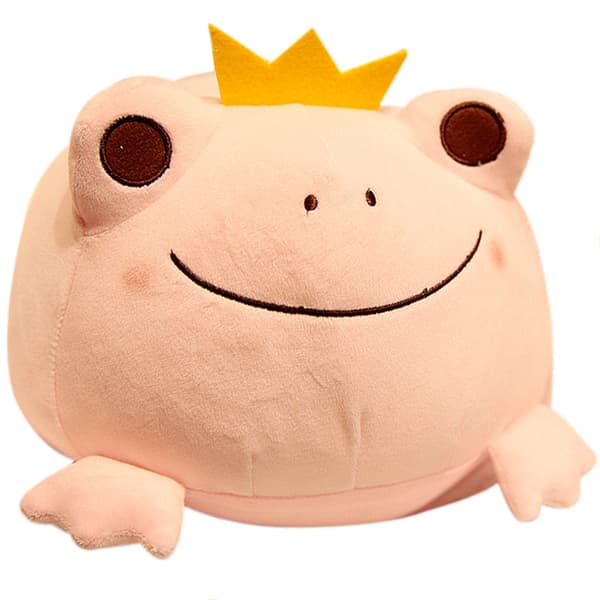35 cm Myk og Elastisk Frog Geppe Pute for Voksne og Barn - Perfekt Gave