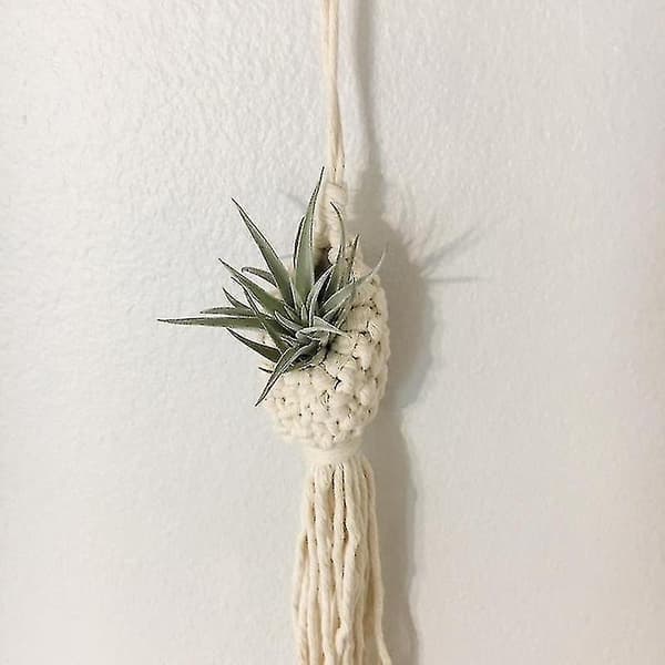 2 st Handvävd Bohemisk Tapestry Nätväska Luft Ananas Flowe DXGHC