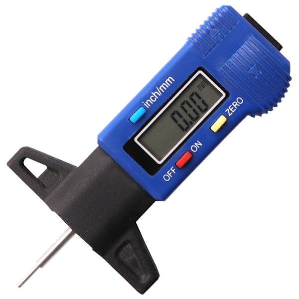 Elektronisk digitalt däckmönsterdjupmätare 0-25 mm