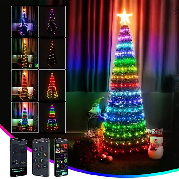 RGB intelligent spotkontroll glidande linje Dekoration Utomhus Atmosfär