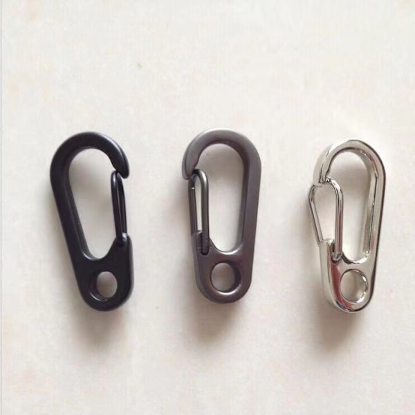 30 spennerclips, mini klatreklips flaggstangsklips, båtvinn
