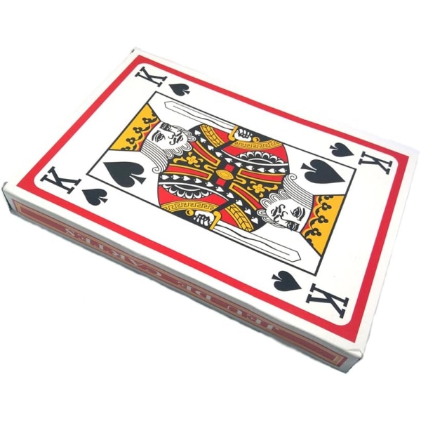 5"X7" Jumbo-spillekort Giant Deck Poker