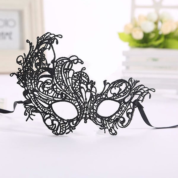 Halloween Masquerade Party Spets Phoenix Mask DXGHC