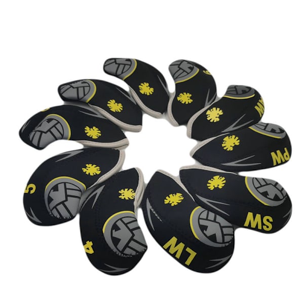 Golfjärnsskydd, fabriksnytt S.H.I.E.L.D., 10-pack, Pri