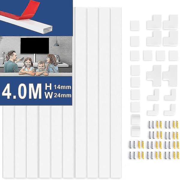 Kabel Concealer Kabel Trunking Kit, vägg Trådkanaler Kabel DXGHC