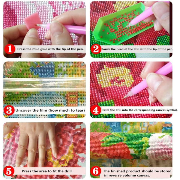 Diamantmålning DIY 5D Special Form Rhinestone, Uggla, Partiell Di