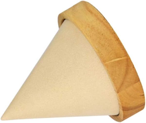 Træ Kegle Armbåndsstativ Smykke Display Stativ Smykke S