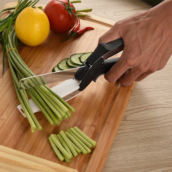 Clever Cutter, 2 i 1 Hakker & Multifunktionel Køkkenmad
