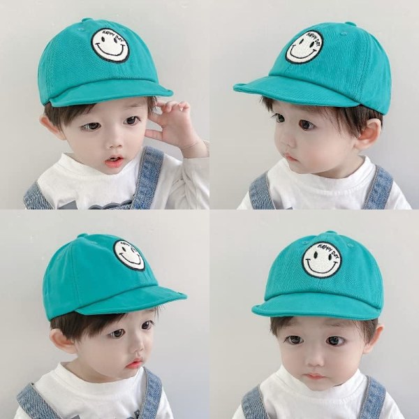 Baby Baseball Cap Toddler Spädbarn Solhatt Andningsbar Barn Pojkar Flickor Söta Cap Hat för Vår Sommar,2