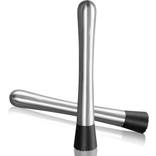 Is Muddler, 25CM Rustfrit Stål Cocktail Muddler, Bar Cocktail Mu