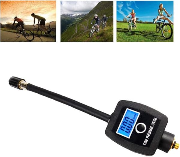 Digital Dæktryk Måler Mini Digital Måling Bi