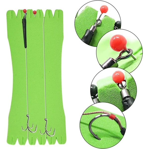 30 Stykker Fiske Skum Spolebrett Fiske Skum Linebrett Fishi
