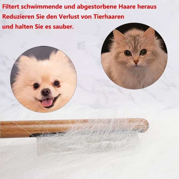 3-pack Hund & Katt Kammar Hårfjernare/Pälskam Tangle Remover för Hund