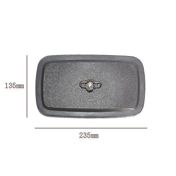 Backspegel för gaffeltruckar, gaffeltruckar Ytterspegel - Sidospegel för lastbil - för lastbil, grävmaskin, traktor, entreprenadmaskiner 23,5cm