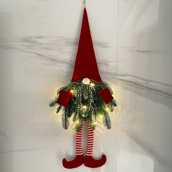 Julepynt Julenisser med lange bein Julepynt