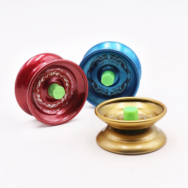 6 stk Professionel Yoyo Aluminium Legering Snore Yoyo Kugleleje I