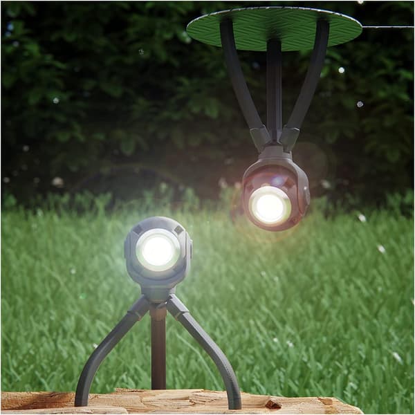 Bläckfisk Campinglampa, Utomhusverktyg med Stativ, Cykellampa