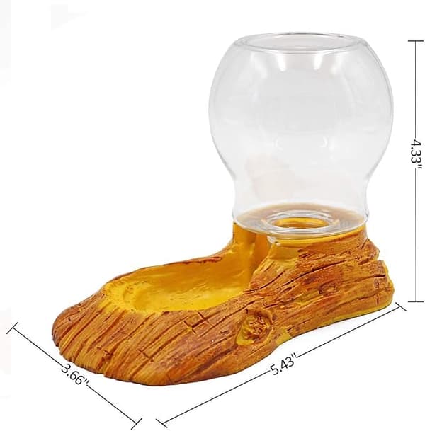 Reptilvattenflaska Hamster Vattendispenser Vattenkopp, Auto DXGHC