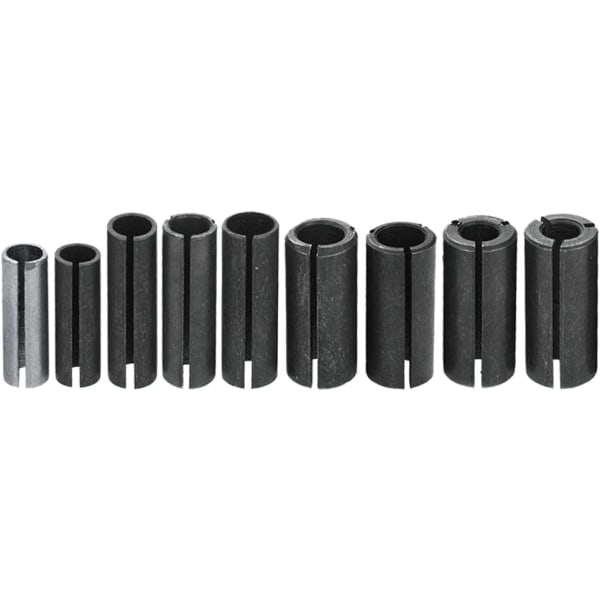 9 stk. Sæt Router Bits Collet Adaptere Collet Chuck Konverter Adapter