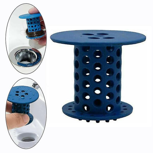 5 stk. Bad Hårstopper Catcher Drain Strainer Plugg For Badekar H
