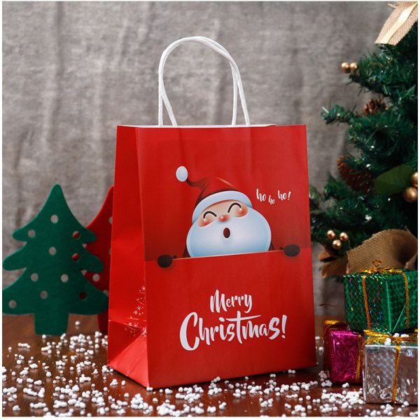 Christmas Assorted Gift Bag Bundle with Mix-n-Match Gift Tags, Sa