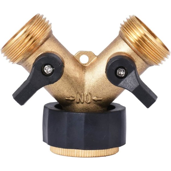 2-veis Y-fordeler for Zulaufschläuche, 3/4 tommer for tilkobling