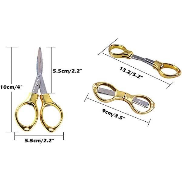 Fällbara fickknivar, glasformade miniknivar för fiske