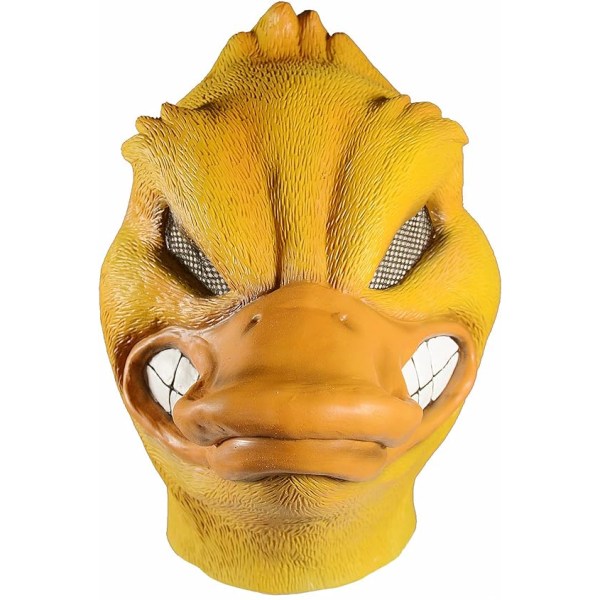 Halloween Kostymfest Cosplay Djur Latex Mask Rolig Anka Vuxen