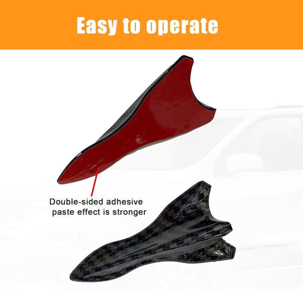 Paket med 10 Diffusor Hajfena Kit, ABS Plast Takdekoration S