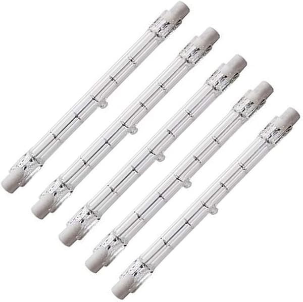 300W 4,7 tommer T3 halogenpære (5 sæt) - J-type 118mm dobbelt ende