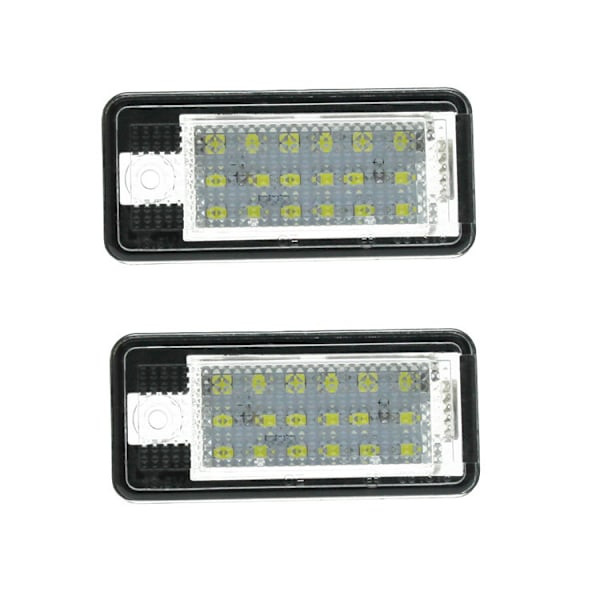 Licenslampa för Audi A3 S3 A4 S4 A6 C6 A8 S8 Q7 LED
