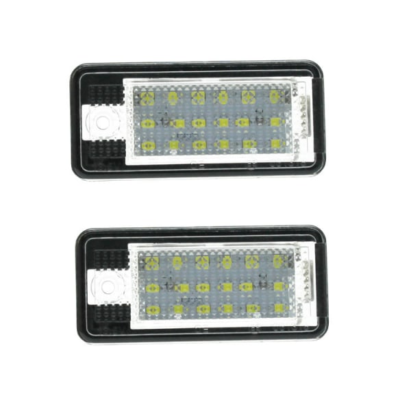 Rekisterikilven valo sopii Audi A3 S3 A4 S4 A6 C6 A8 S8 Q7 LED