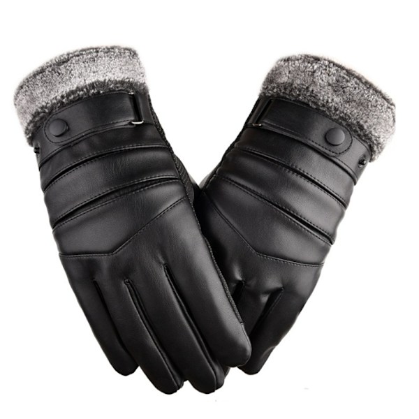 1 par vinterridhandskar Motorcykel plysch tjocknade touc
