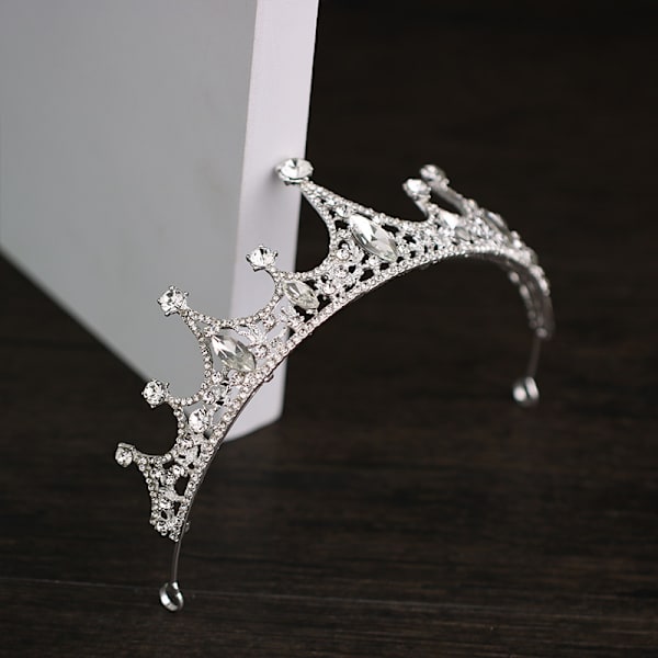 2 osainen kruunu tiara prinsessa tytöt kruunu lasten syntymäpäivä hiukset