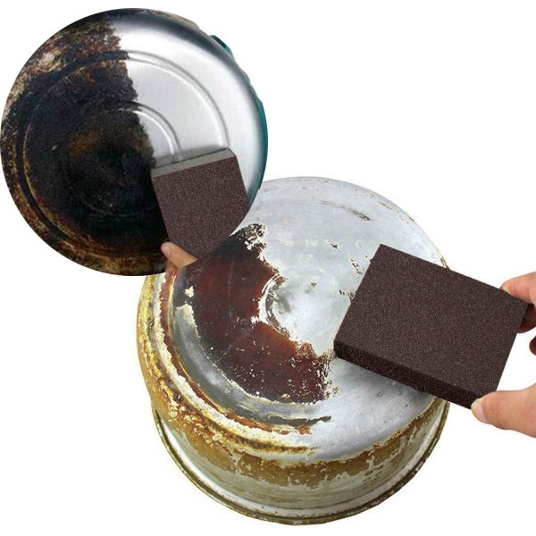 Sett med 4 slipesvamper/blokker for våt og tørr overflatesliping