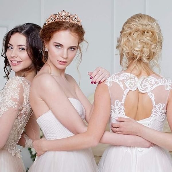 Häätiarat naisille, Kristalli Tiara Prinsessan Kruunu naisille