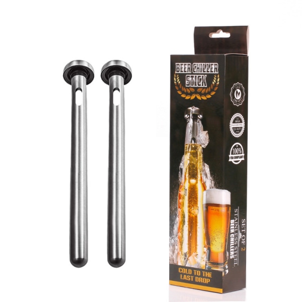 304 stainless steel beer ice wine stick 2 quick freezing beer