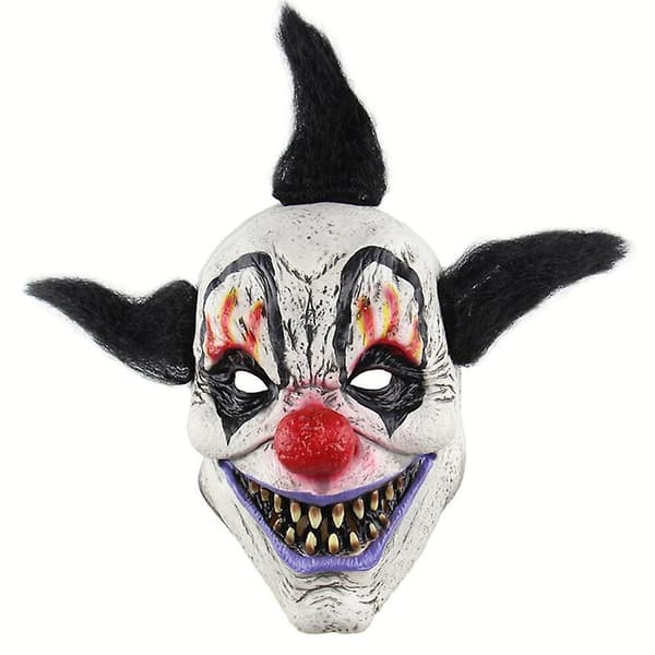 Wizard Clown Skrämd Mask Huvudbonad DXGHC