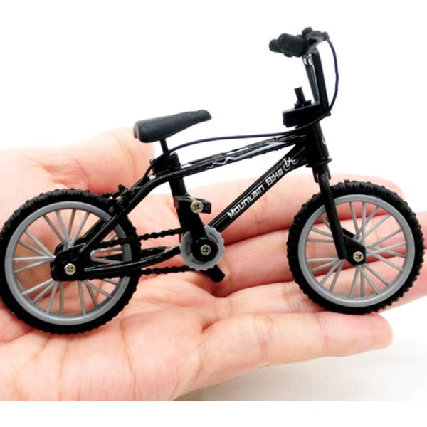 1/18 Diecast Sykkel Actionfigur Leke, Mini Finger Terrengsykkel Bic