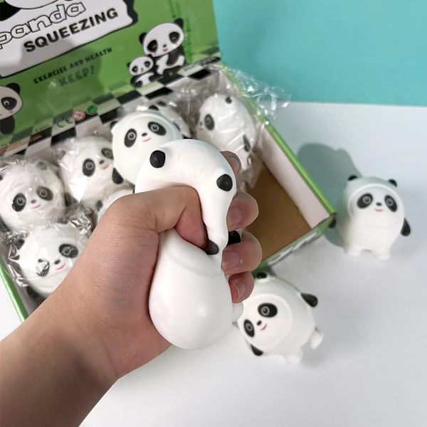 Eksplosiv Dekompresjonsgjenstand Liten Panda Klype Musikk Barn