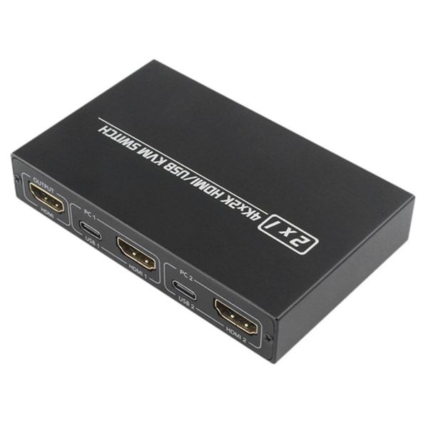 -kompatibel Splitter 4k Switch Kvm USB 2.0 2 In1 Switcher Com DXGHC