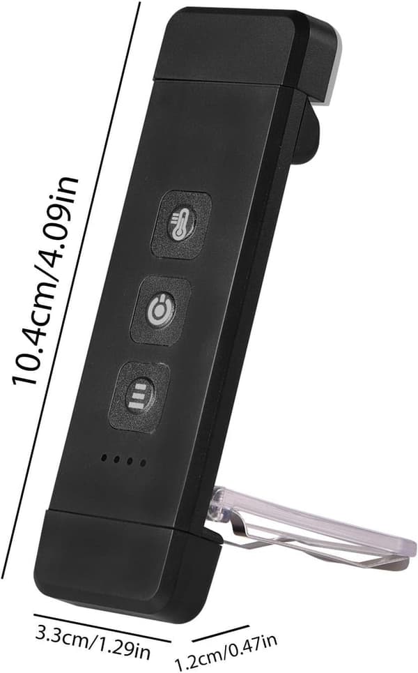 Bokleselampe, Oppladbar Boklampe Klips - USB Oppladbar