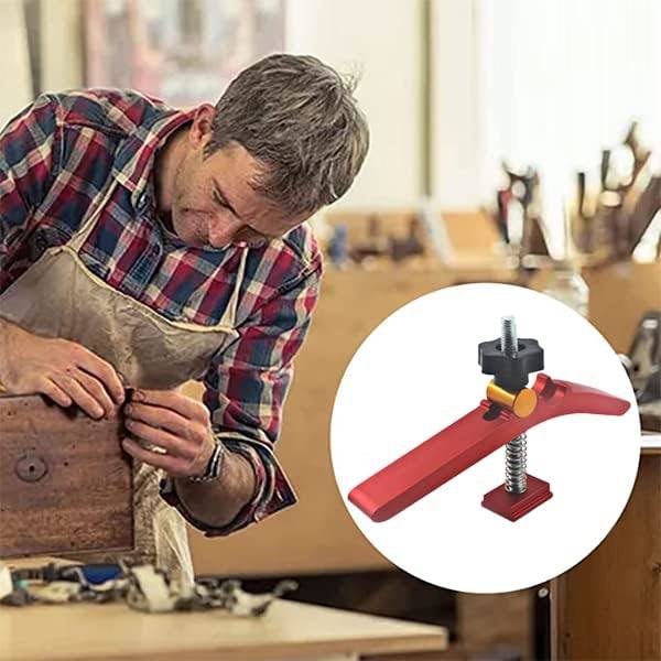 Skruvklämma, Enhands Klämma Aluminiumlegering T-spår Hållklämma DXGHC