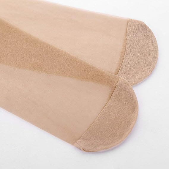 20 Par Ankel Nylon Strømper, Høy Myk Krystall Strømper, S